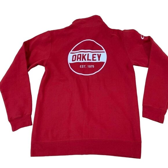 Oakley Full Zip Sweatshirt Track Jacket Men’s Size Small Streetwear Fitness - Picture 5 of 6